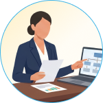 Business talk icon 